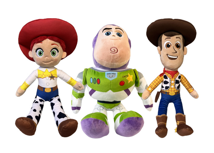 (Mis 5) DISNEY  TOY STORY Peluche 42cm 3ass…x24